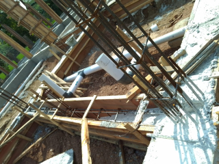 Pembangunan Kantor Kecamatan Tempuran Dugaan di Korupsi, Besi Beton Ternyata di Oplos!