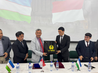 Kick-Off Kerja Sama Universitas Singaperbangsa Karawang dan Turan International University, Uzbekistan