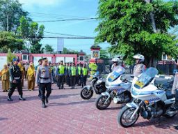Apel Pergeseran Pasukan Operasi Mantap Praja
