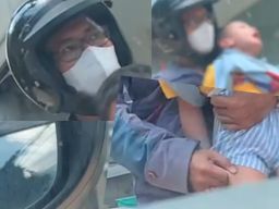 Polrestabes Mencari Pria Pencubit Anak Di Jl Jaksa Agung soeprapto Surabaya