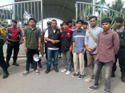 Aksi Demonstrasi di Kejaksaan Tinggi Aceh Terkait Dugaan Korupsi di Dinas Perkim dan Dinas PUPR Banda Aceh