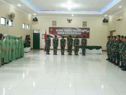 Kodim 0724 Boyolali Gelar Tradisi Serah Terima Jabatan Dan Pindah Satuan