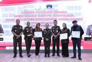 Peringatan Hari Anti Korupsi Sedunia, Kajati Jabar mengadakan Perlombaan Paduan Suara 