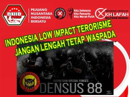 PNIB Soal Indonesia Low Impact Dalam WTI 2024,Totalitas Densus 88 Jaga Rakyat dari Terorisme