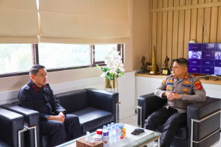 Kapolres Karawang Temui Kalapas Karawang, Sinergitas dan Silahturahmi