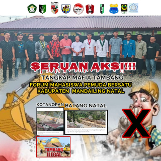 PETI Makin Marak, Besok FPMB Madina 'Geruduk" Mapolres Madina