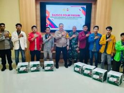 Bakti Sosial Polri Presisi di Polres Sumenep Bersama Mahasiswa dan OKP Sambut Bulan Suci Ramadhan