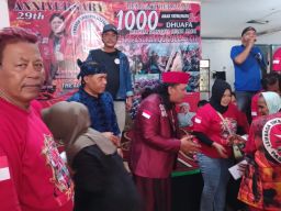 Peringati Ultah di Bulan Ramadhan, LSM F12 Gelar Santunan Anak Yatim