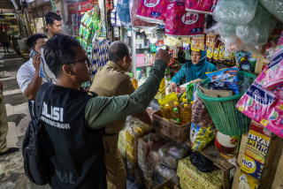 Antisipasi Kenaikan Harga Pangan, Pemkot Surabaya dan BBPOM Sidak Pasar Tambahrejo