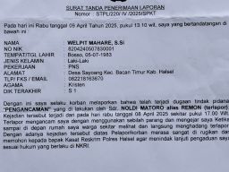 PNS UPTD Bacan Timur Halsel Dilaporkan ke Polisi Akibat Dugaan Kekerasan Saat Mabuk