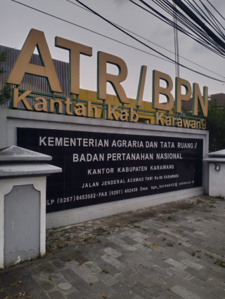 PLT Kakan BPN Karawang Mengeluh Banyak Tunggakan Tunggakan Bekas Mantan Kakan BPN