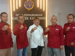 Ketua Moi Karawang Sorot Sikap Dishub Karawang yang di Nilai tak Transparan Soal Proyek Marka Jalan