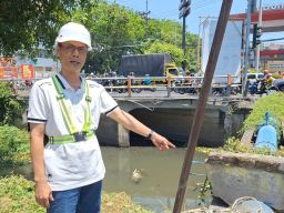 Semburan di Sungai Kebon Agung bukan Milik PDAM