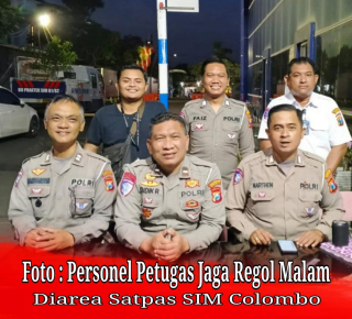 Pos Regol Satpas Sim Colombo Surabaya, Penjaga Siang Malam Maupun Pusat Informasi
