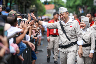 Semangat Kepahlawanan, Ribuan Warga Meriahkan Parade Surabaya Juang 2025