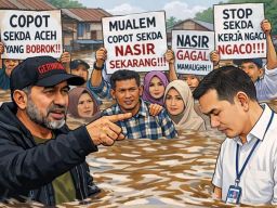 Mualem Didesak Copot Sekda Aceh, Rentetan Blunder Dinilai Cederai Tata Kelola Bencana