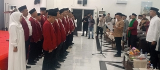 Pelantikan Susunan Pengurus Masjid Agung Karawang 2025-2029