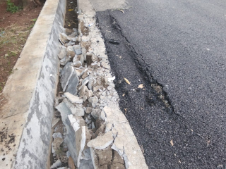 Warga Desa Darawolong Kecamatan Purwasari Berharap Bupati Karawang Tindak Tegas Kontraktor Nakal