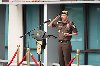 Kajati Jabar Memimpin Upacara Peringatan Hari Anti Korupsi Sedunia