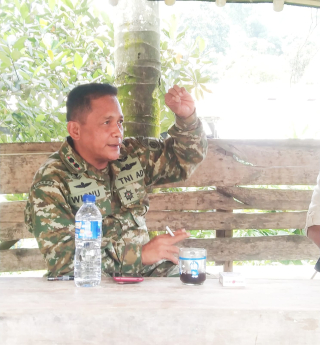 Menlatpur Kostrad Karawang Perkuat Jaga Pelestarian Hutan