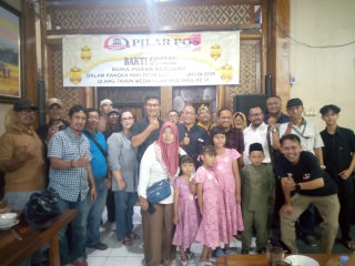 Hari Jadi Ke-3 Tahun, Media Pilar Pos Rangkaian Bakti Sosial Serta Informasi Digitalisasi Modern