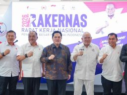 Menpora Apresiasi Kepemimpinan LaNyalla dan Dorong Prestasi Di Rakernas 2026
