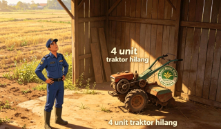 MIRIS! 4 Unit Traktor Milik Balai Benih Padi Karawang Raib; Aset Negara Hilang Berganti Pimpinan