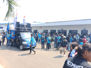 Aksi Damai Karang Taruna Jomin Barat di PT Chang Shin Berakhir Kesepakatan Kerja Sama
