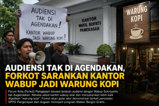Audiensi Tak di Agendakan, Forkot Sarankan Kantor Wabup Jadi Warung Kopi