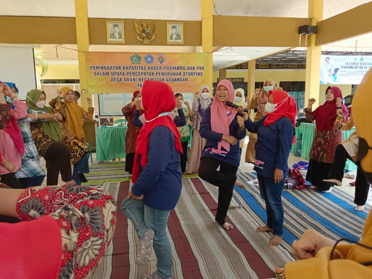Desa Sruni Berhasil turunkan Stunting dari 29 Persen ke 8 Persen