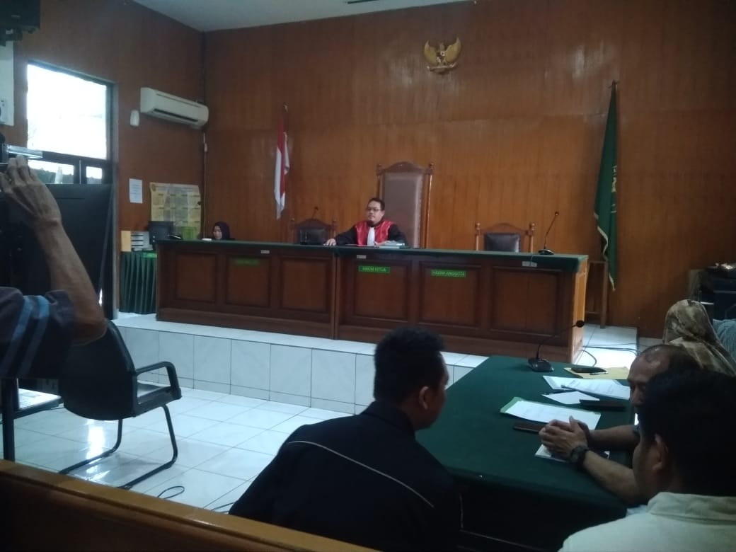 Sidang Praperadilan Antara RR dan AAR Di Pengadilan Negeri Karawang