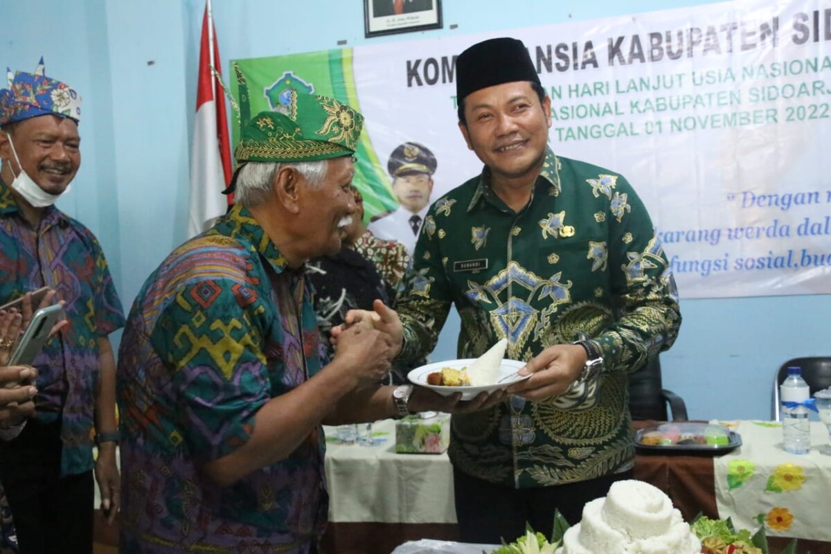Komda Lansia Sidoarjo Peringati Hari Lansia Nasional dan Internasional tahun 2022