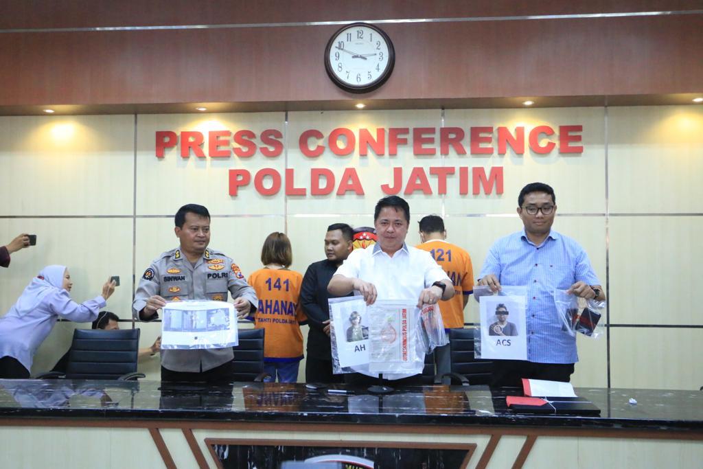 Polda Jatim Ungkap Pemain Video Mesum Sudah Produksi Puluhan Konten