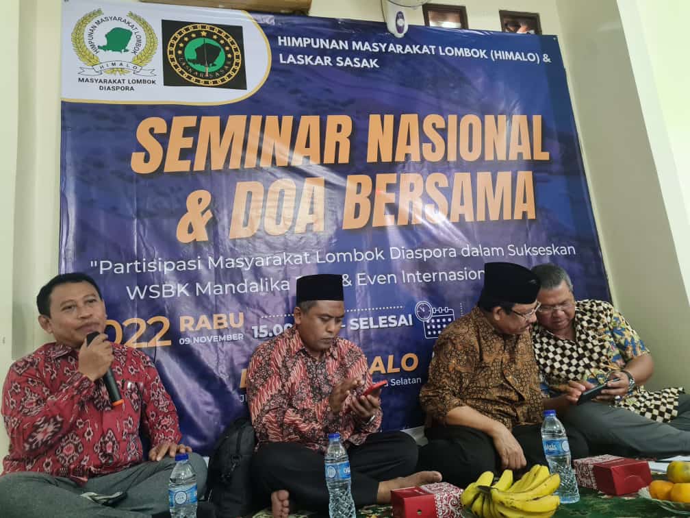 Doa Bersama dan Seminar HIMALO, Pemda Diingatkan Untuk Lebih Meriah Sambut WSBK Mandalika