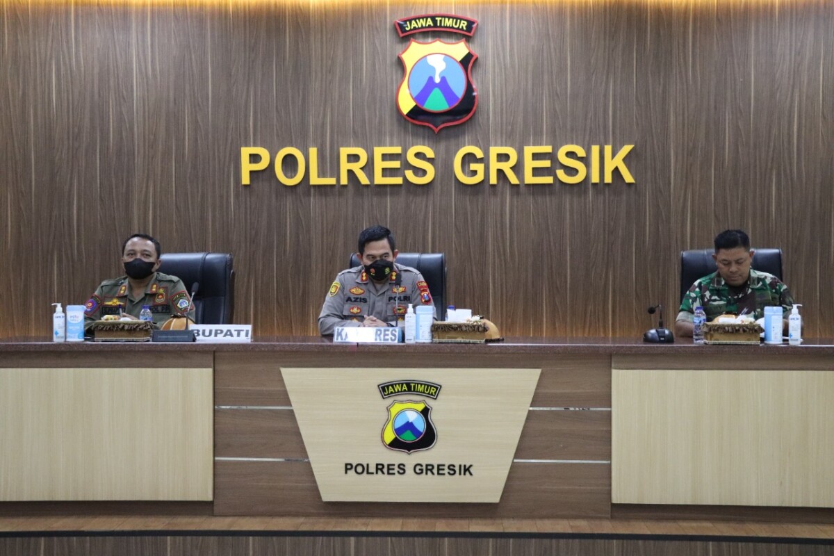 Gelar Rakor, Kapolres Gresik dan Kepala Desa Sekapuk Sepakat Jadwal Konser Denny Caknan Mulai Siang hingga Sore