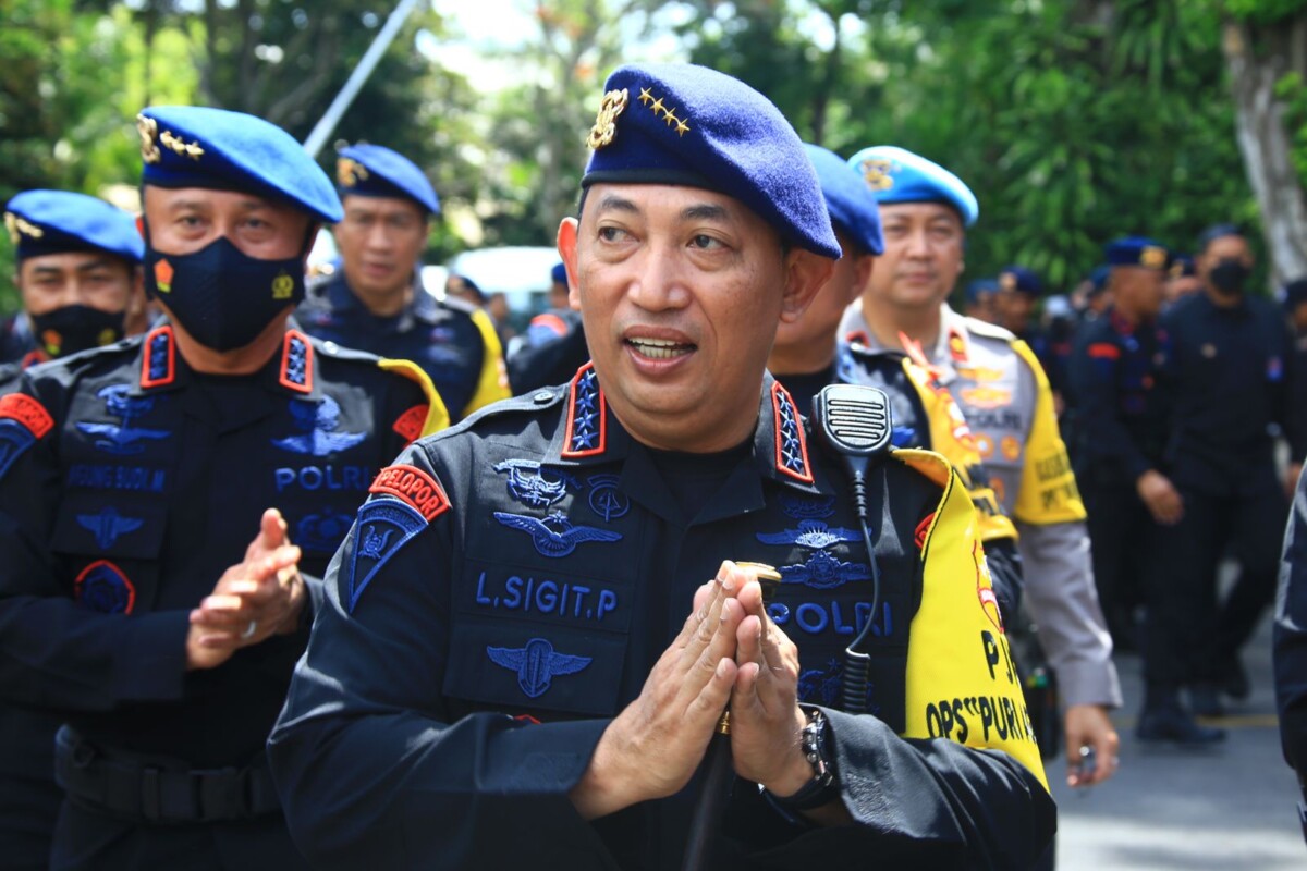 Rayakan HUT Brimob ke-77, Kapolri : Semoga Sukses Mengamankan KTT G20