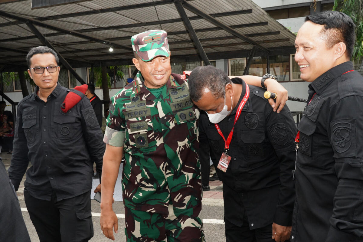 Pimpin Operasi Pam VVIP, Danrem 084/BJ Terjun Langsung ke Lapangan