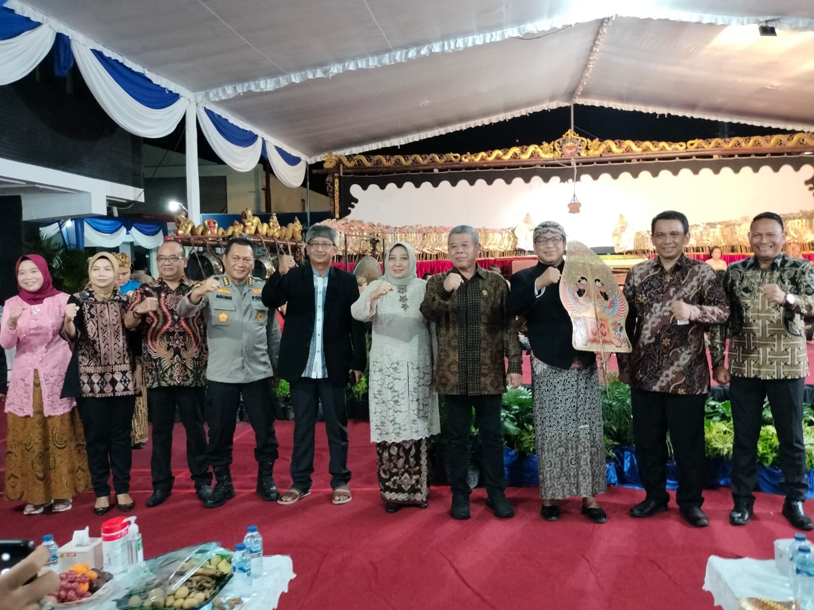 BKKBN Jatim Sampaikan Program Bangga Kencana dan Percepatan Penurunan Stunting Melalui Media Seni Budaya Wayang Kulit