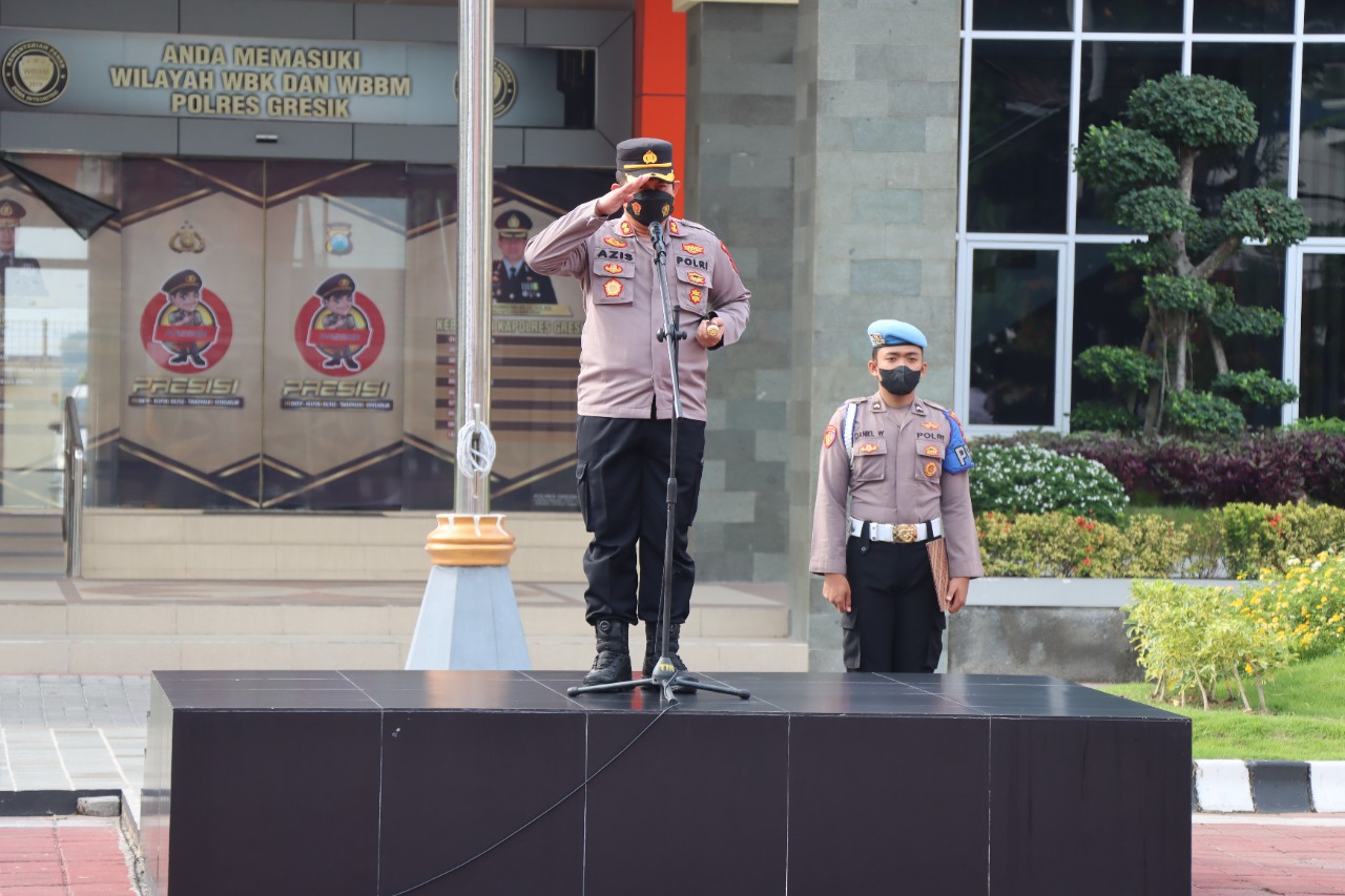 Jelang Nataru, Polres Gresik Gelar Sejumlah Persiapan
