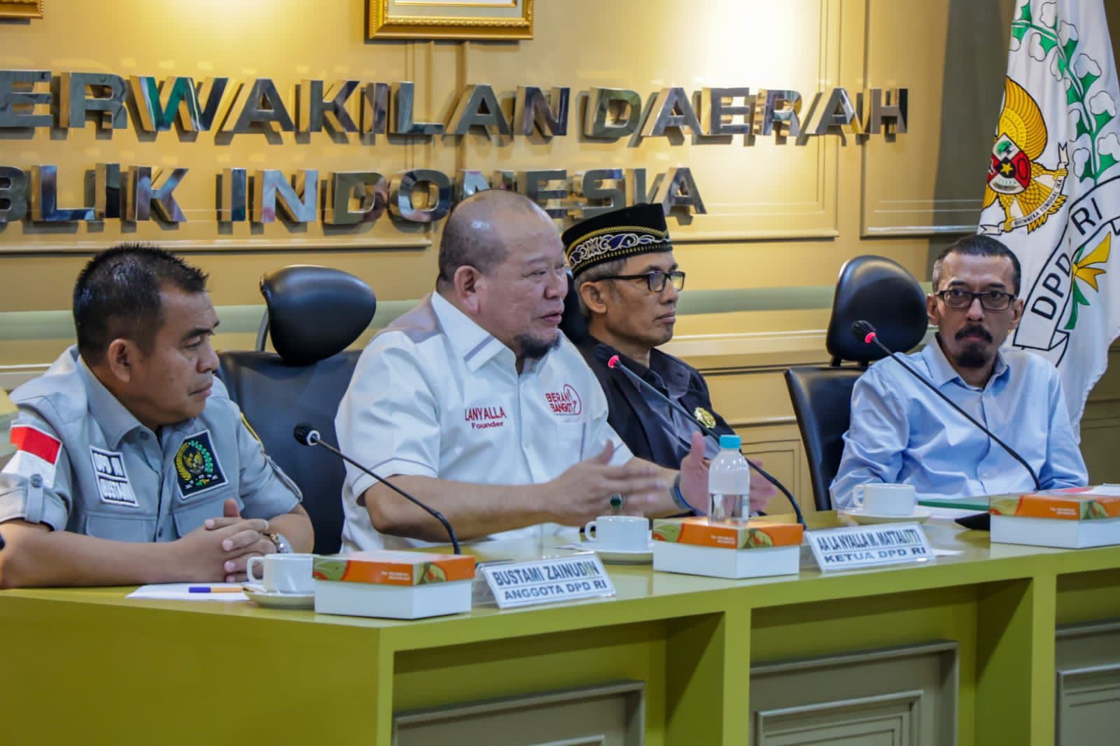 La Nyalla Perjuangkan menjaga kedaulatan NKRI dengan Kembali pada UUD 45 Asli
