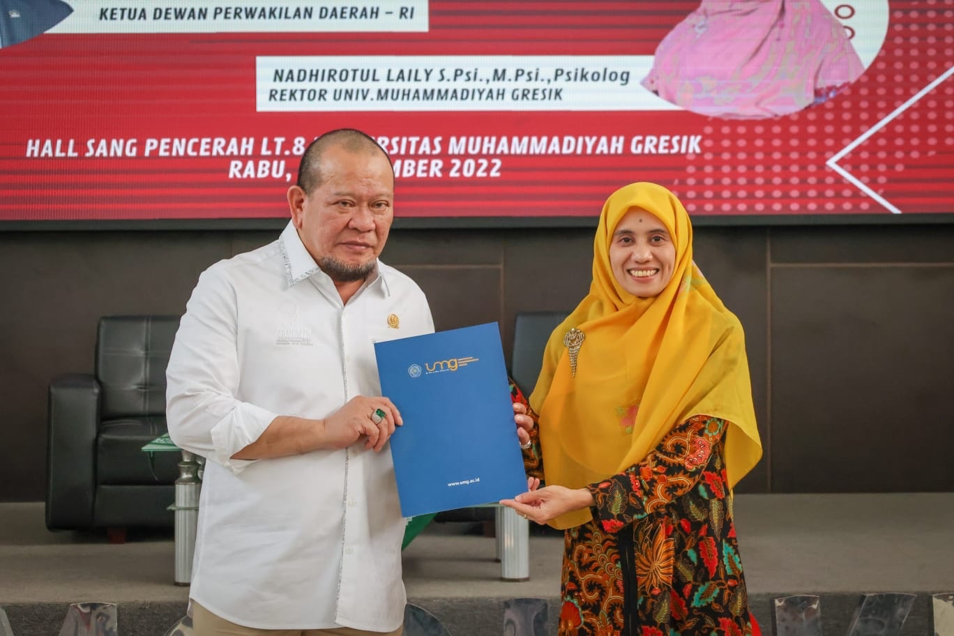 Bertemu Ketua DPD RI, Rektor UMG Titipkan Aspirasi untuk Diperjuangkan