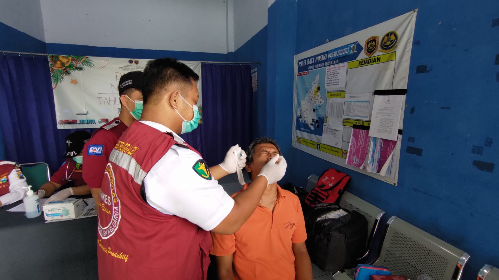 Nataru, Polres Trenggalek Gelar Pemeriksaan Kesehatan Hingga Tes Urine