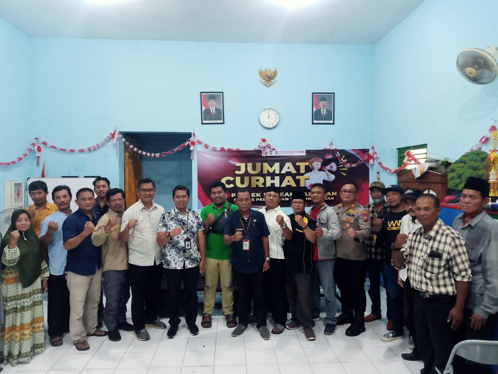 Polres Tanjung Perak, Jemput Aspirasi Masyarakat Lewat Jumat Curhat