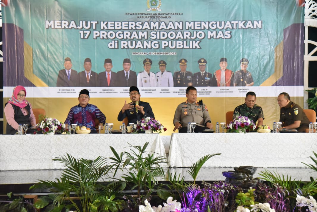 Ketua DPRD Usman: Legislatif Dukung 17 Program Prioritas Sidoarjo MAS