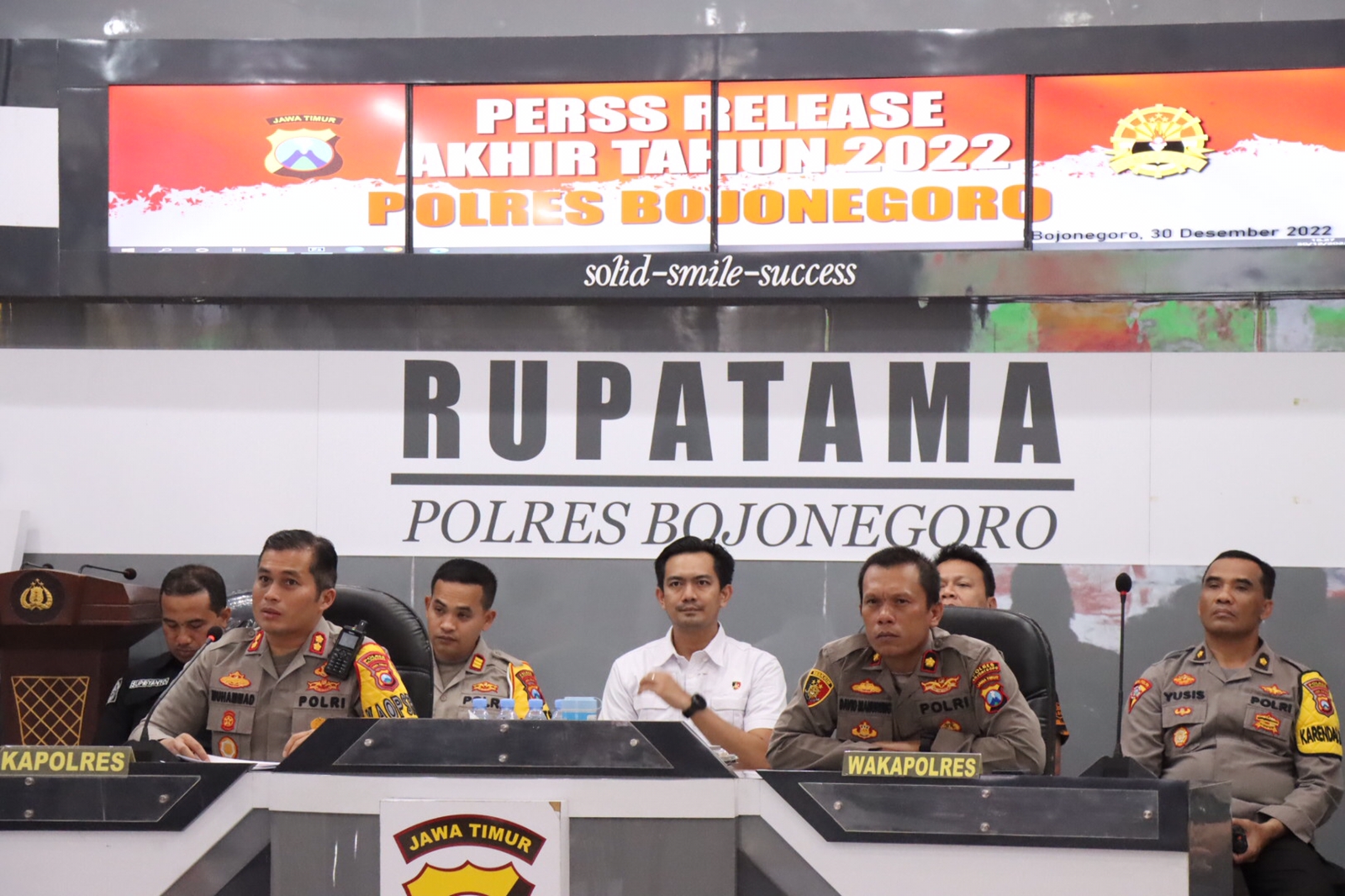 Polres Bojonegoro Berhasil Tekan Angka Kecelakaan dan Pelanggaran Lalulintas Sepanjang 2022