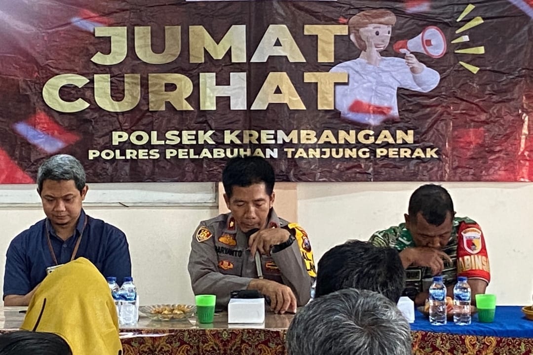 Tiga Pilar Kelurahan Dupak Lakukan Pertemuan Bertajuk Jum'at Curhat