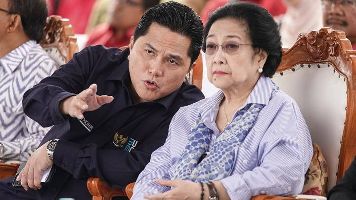 Megawati ke Erick Thohir: Udahlah Berhenti di BUMN, Tempatmu Rawan Korupsi