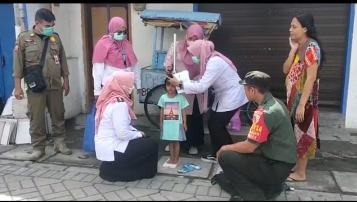 Babinsa Lakukan Pendampingan Posyandu Balita Stunting Diwilayah