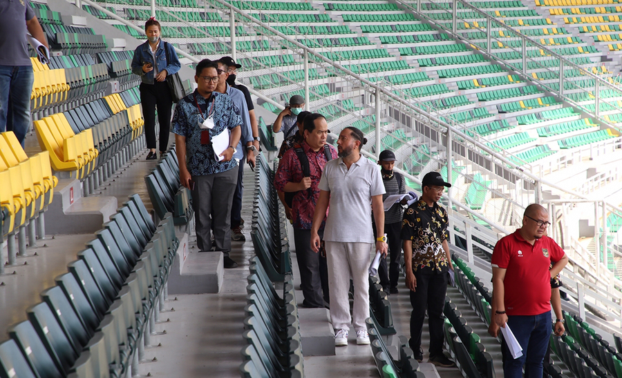 Jelang Piala Dunia U-20, Pemkot Surabaya Sempurnakan Akses Disabilitas di Stabilitas di Stadion GBT
