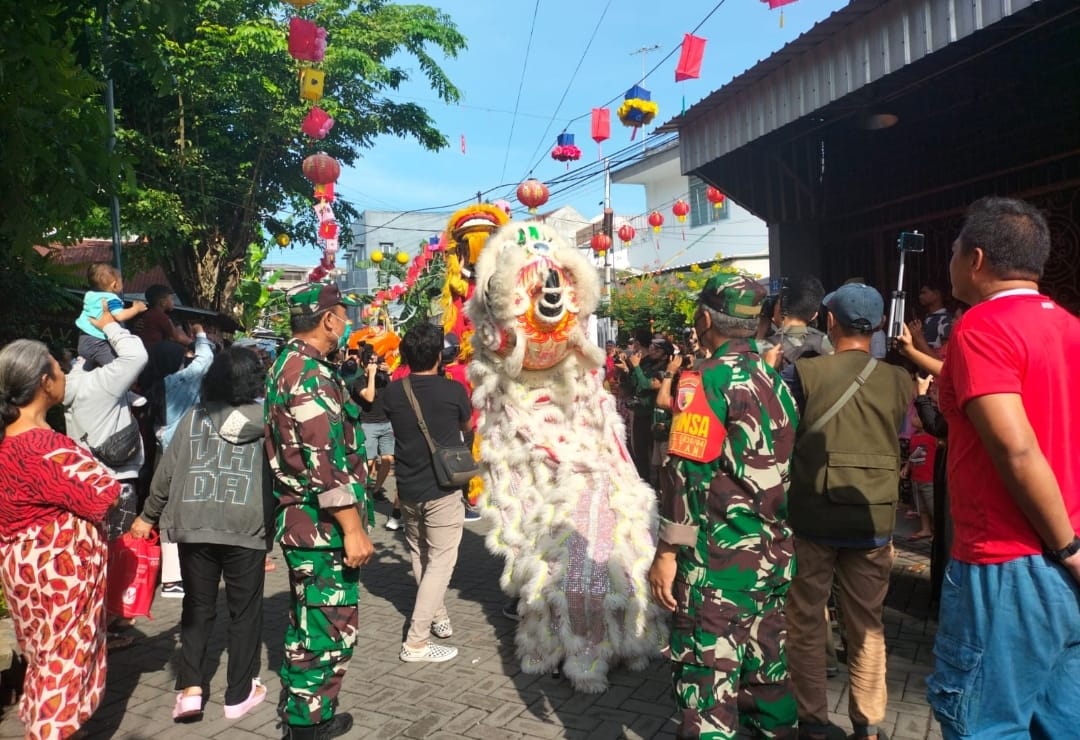 Kegiatan Pemantauan Perayaan Imlek di Wilayah Kelurahan Alun-Alun Contong